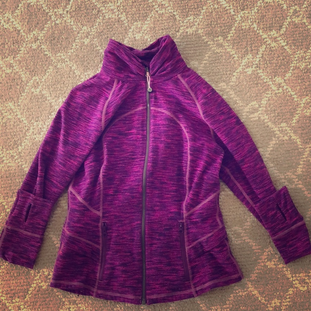 Purple/pink lulu lemon zip up 8